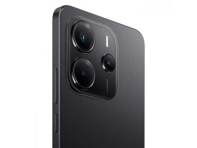 Lateral derecho del Xiaomi Redmi Note 14 mostrando botones de volumen y encendido.