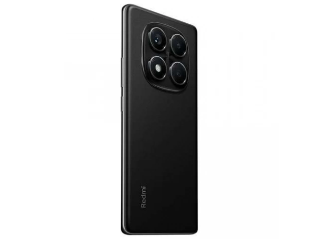 Diseño elegante y profesional en color Negro del Xiaomi Redmi Note 14 Pro 5G 8GB 256GB, para el mercado uruguayo.