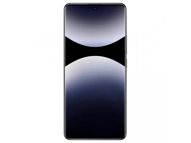 Xiaomi Redmi Note 14 Pro  5G en color negro, vista frontal mostrando su pantalla AMOLED de 6.67 pulgadas.