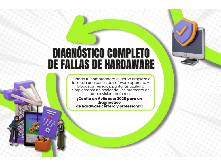 Diagnstico completo de fallas de hardware